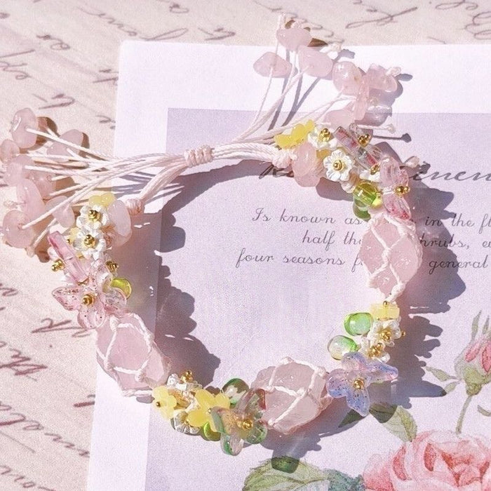 Wholesale Wreath Woven Bracelet New Niche Hand Rope Women