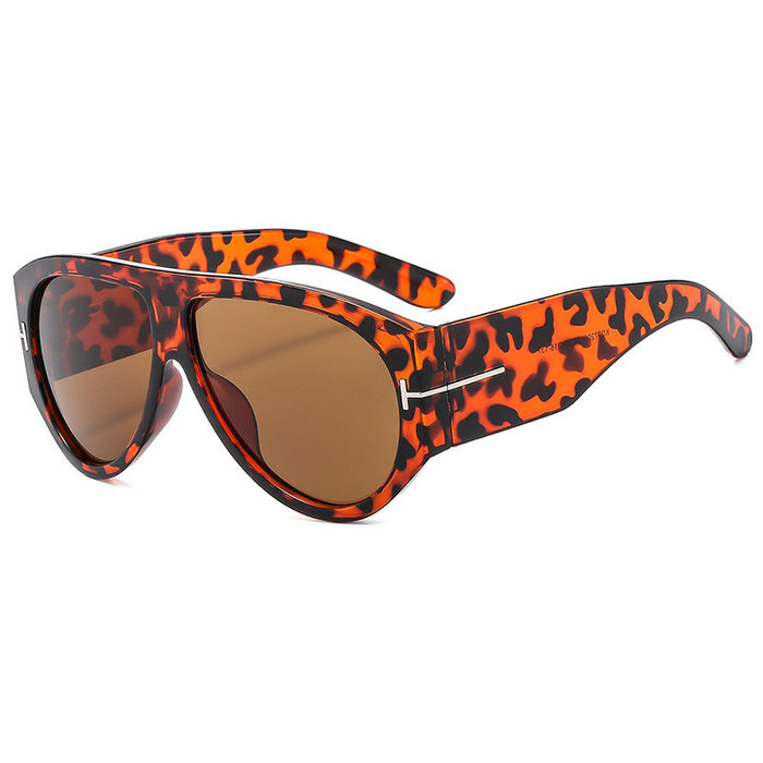 Wholesale Large Frame T-shaped Sun Protection Sunglasses