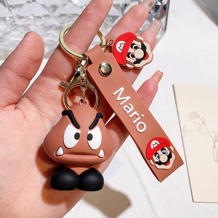 Wholesale Cartoon Silicone Doll Keychain JDC-KC-QiChao027