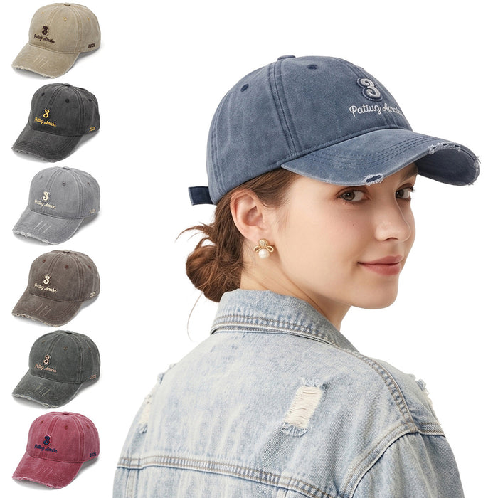 Wholesale Trendy Embroidered Baseball Cap with Sun Protection for Outdoor Use