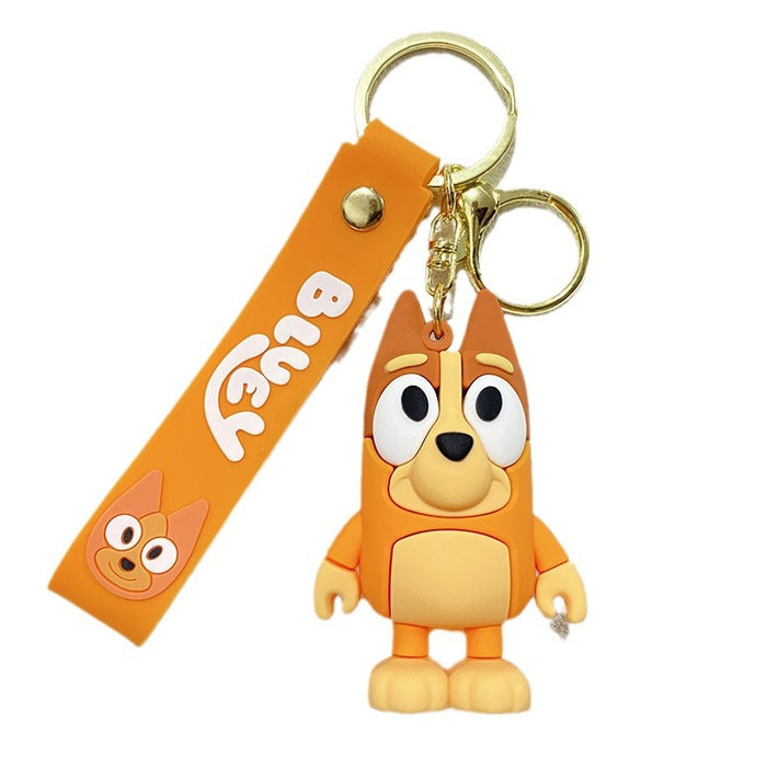 Wholesale PVC Cartoon Silicone Doll Keychain JDC-KC-YiCheng002