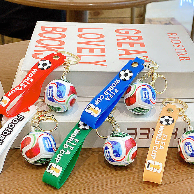Wholesale World Cup Football Keychain Pendant