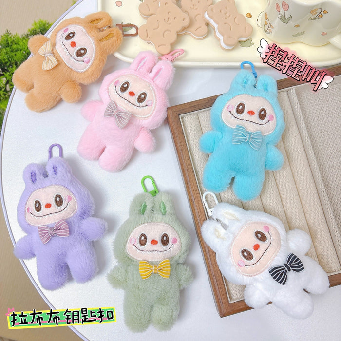Wholesale Cartoon Cotton Plush Doll Pendant Cloth Doll Keychain Brooch f Slippers Bag Accessories