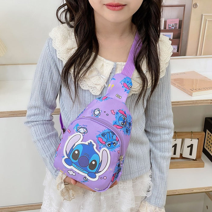 Wholesale Children's bag, lightweight chest bag, travel casual crossbody bag