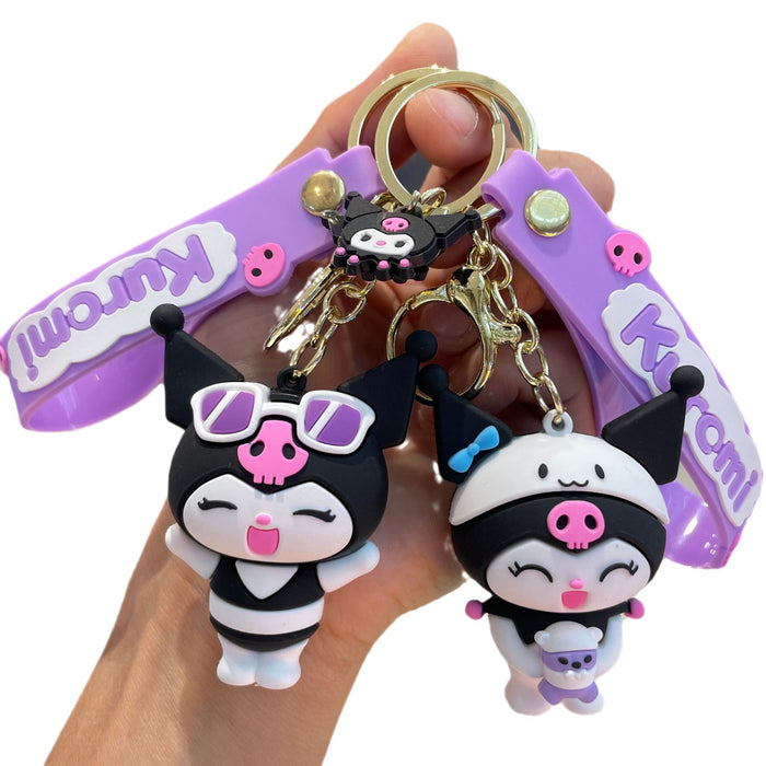 Wholesale Doll Car Keychain Cute Pendant Bag Pendant Soft Rubber