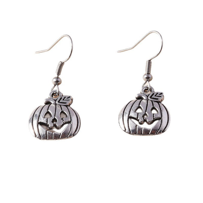 Wholesale Halloween Series Earrings Gothic Skull Spider Web Earrings for Women