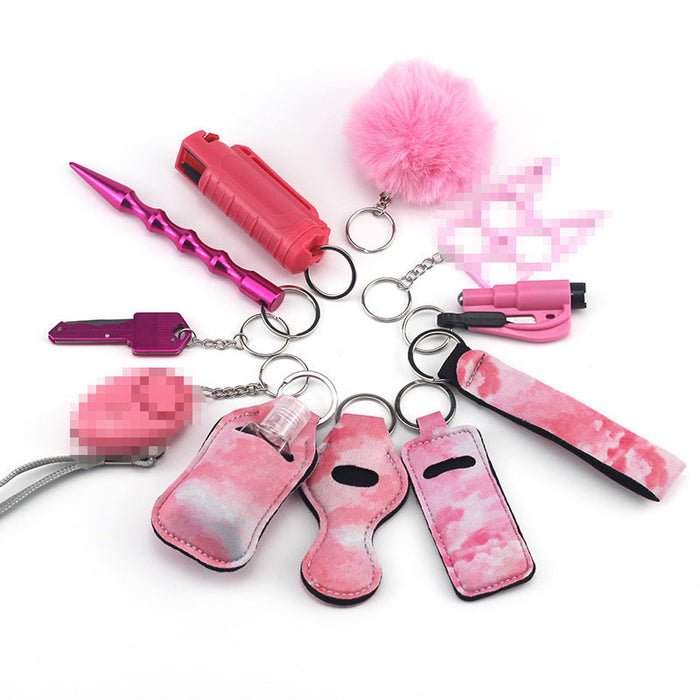 Wholesale Metal Multi-function Keychain DIY 12-piece Set JDC-KC-TouMS031