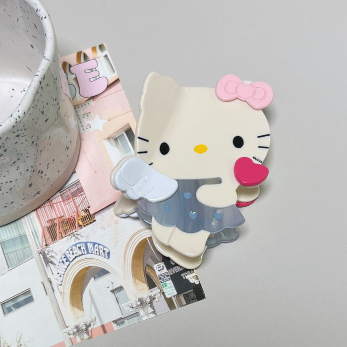 Wholesale Acetic Acid Simple Cartoon Animation Hair Clips