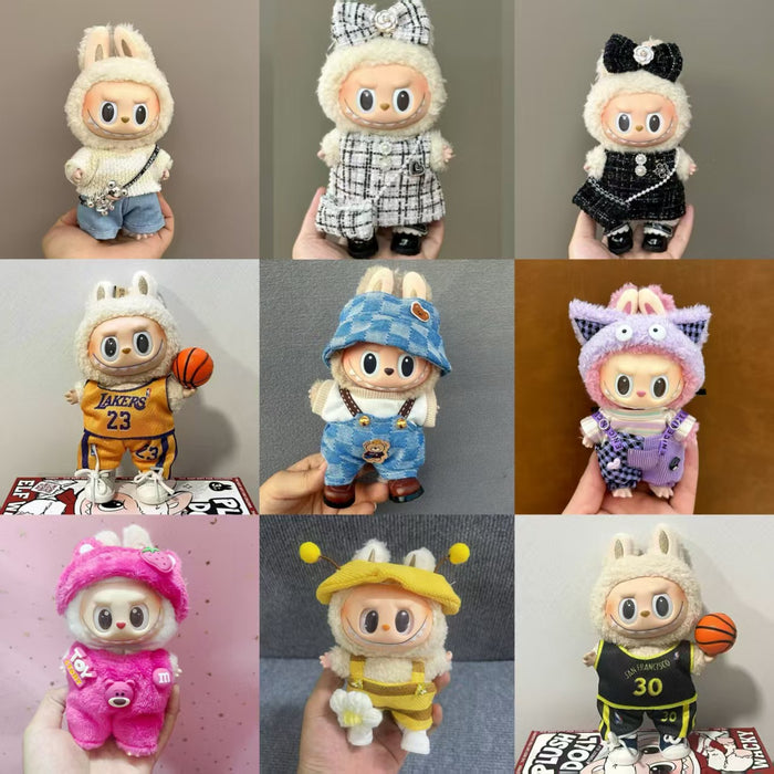 Wholesale 17cm Doll Cute Dress-Up Casual Suit Skirt Clothes