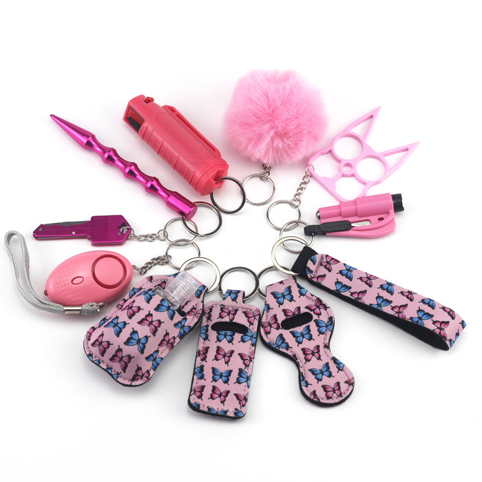 Wholesale Metal Multi-function Keychain DIY 12-piece Set JDC-KC-TouMS031