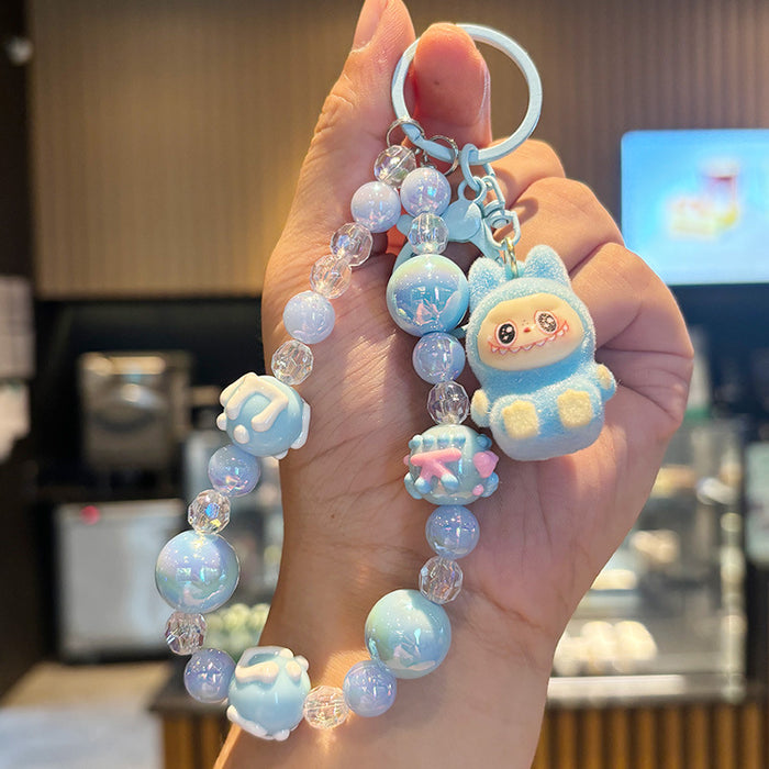 Wholesale Crystal Drift Bottle Keychain Pendant