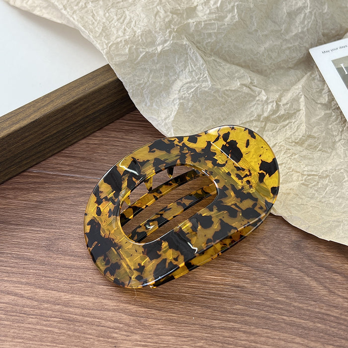 Wholesale High-End Semi-Circular Acrylic Hair Clip