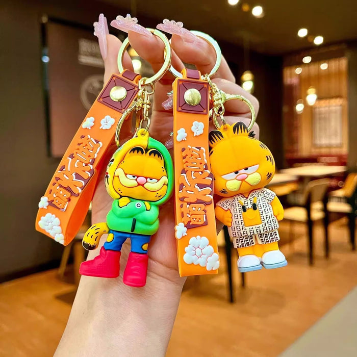 Wholesale Cartoon Keychain Cute Doll Couple Car Hanging Bag Pendant Small Gift