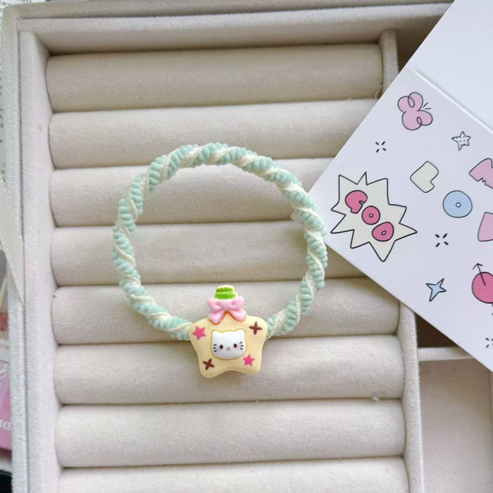 Wholesale Rubber Band Resin Headband Katie Hair Band Rubber Band Hair Accessories