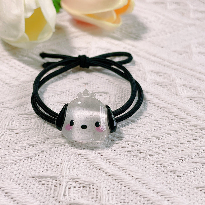 Wholesale Transparent Cartoon Resin Hair Band JDC-HS-QiY013