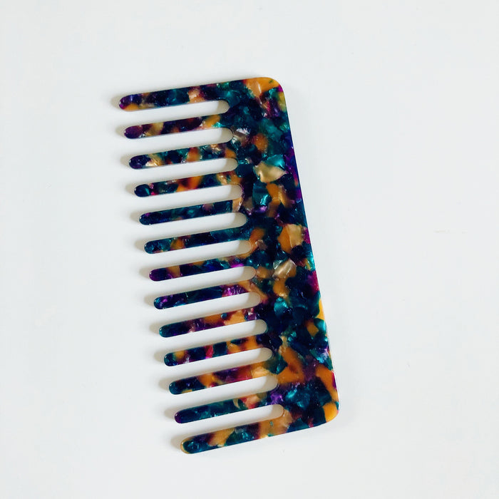 Wholesale Acetate Sheet Large Tooth Hair Comb JDC-CM-XingYi001