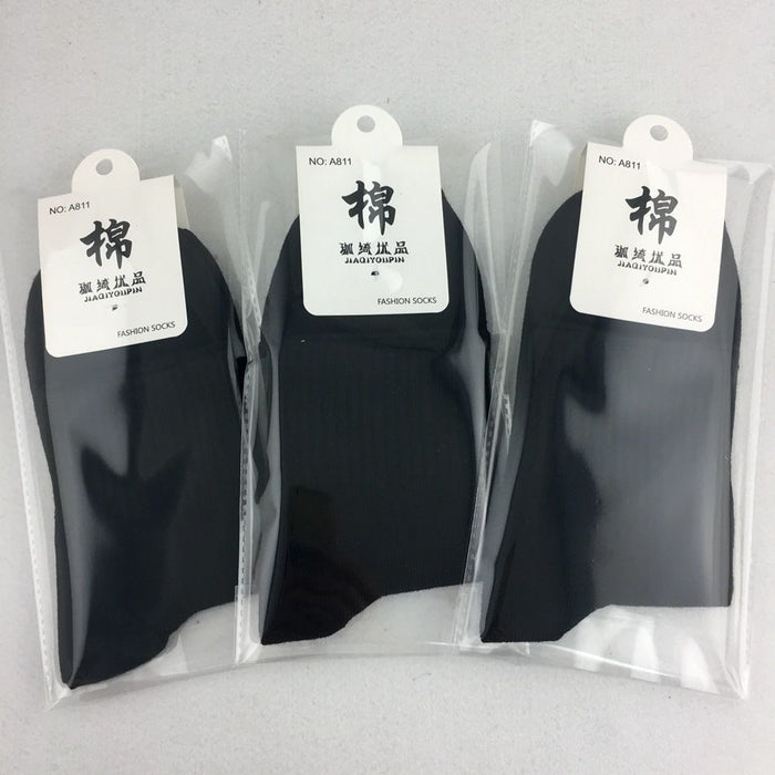 Wholesale Independently packaged socks, cotton socks, sports long tube, mid tube socks