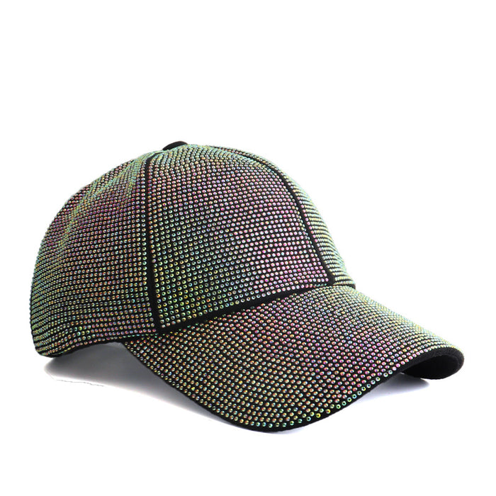 Wholesale Baseball cap with full rhinestone embellishment
