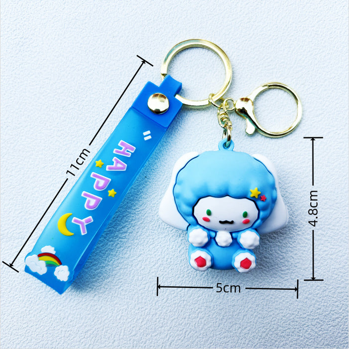 Wholesale PVC Cartoon Doll Keychain JDC-KC-WuYi216