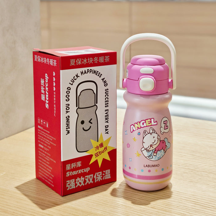 Wholesale Beautiful cartoon thermos cup