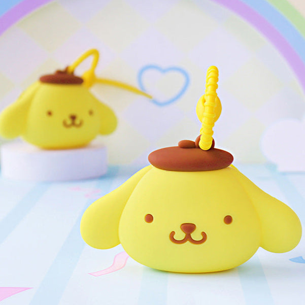 Wholesale Cute Round Bag  Children's Silicone Crossbody Bag  Girl's Change Earphone Bag