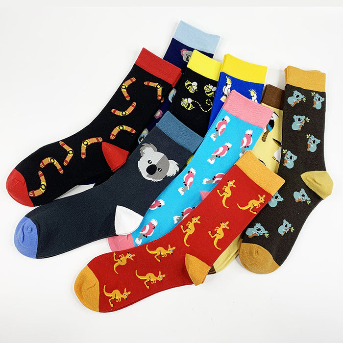 Wholesale Cotton Fun Animal Cartoon Long Socks JDC-SK-YiYan072