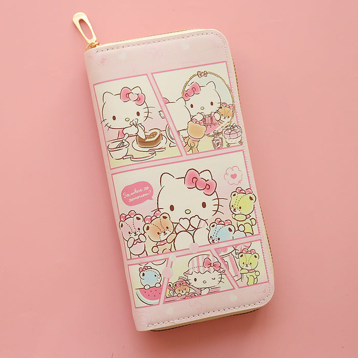 Wholesale Cute Cartoon Long Zipper Wallet JDC-WT-Jumei018