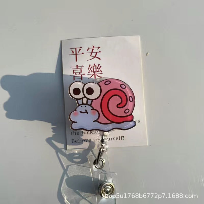 Wholesale ABS Cartoon Scroll Keychain JDC-KC-ChenPin002