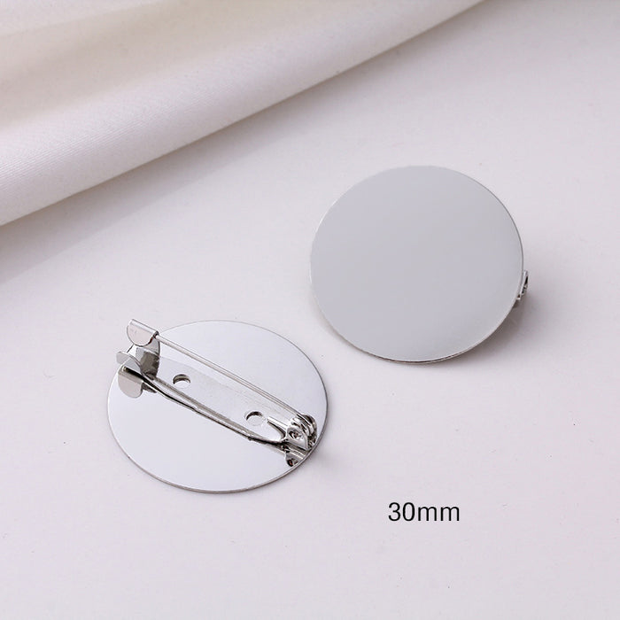 Wholesale Brooch Accessories Tray Pin Buckle Brooch Accessories Corsage