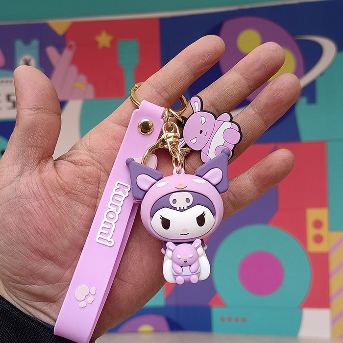 Wholesale Silicone Cartoon Doll Keychain JDC-KC-YiChang011