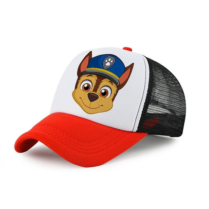 Wholesale Cartoon Character Ball Cap Mesh Breathable Dome  Sports Hat