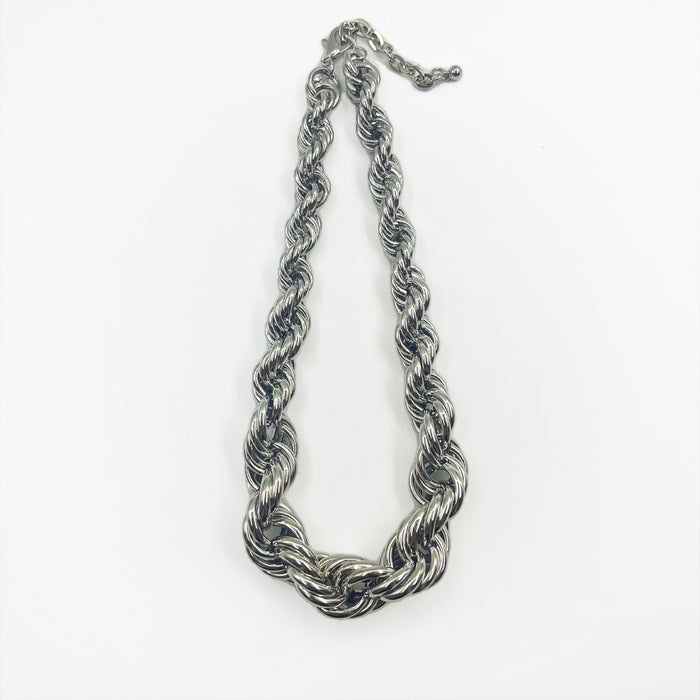 Wholesale personality exaggerated twist thick chain geometric necklace women's jewelry