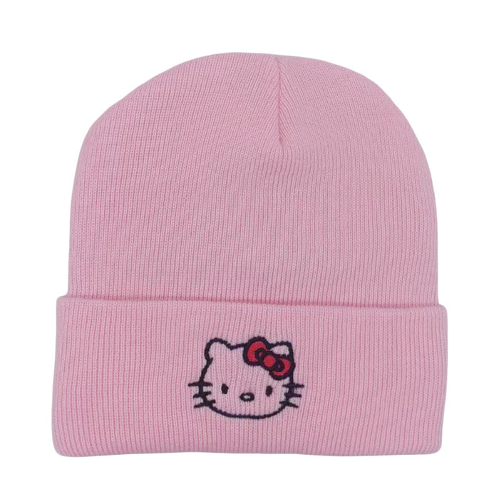 Wholesale Cartoon Embroidery Acrylic Wool Knitted Hat JDC-FH-Shengn004