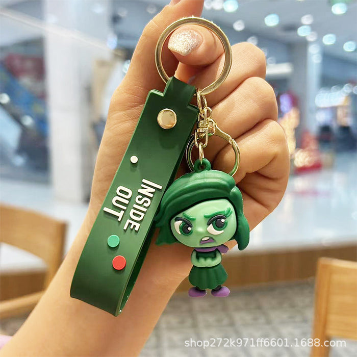 Wholesale Soft PVC Cartoon Keychain Bag Charm Car Key Accessory for Gift
