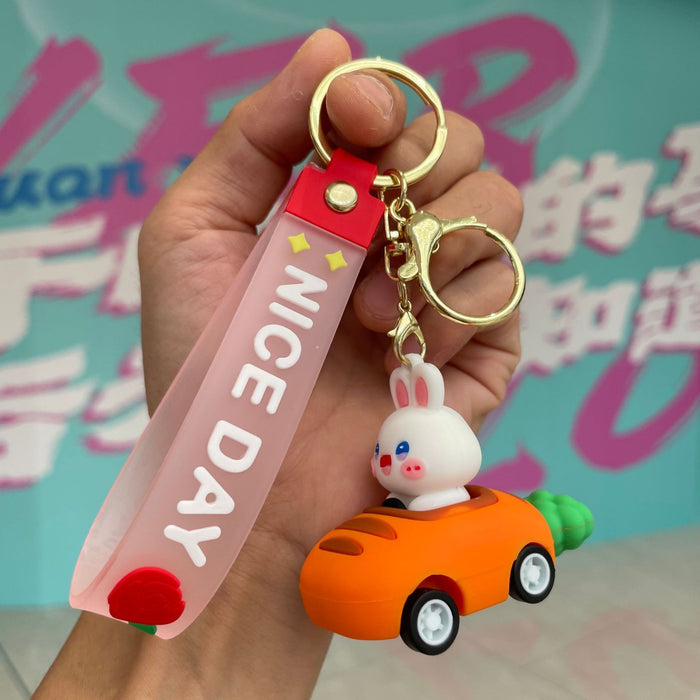 Wholesale Keychain Cartoon Car Bag Pendant Children's Toys Exquisite Small Gifts Wholesale