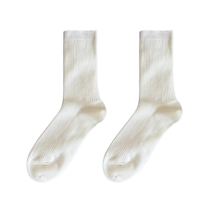 Wholesale Socks Thin Stacked Socks Simple and Casual High Tube Socks