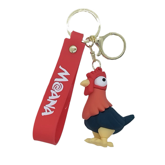 Wholesale creative cartoon ocean strange edge key chain pendant bag car key chain accessories gift