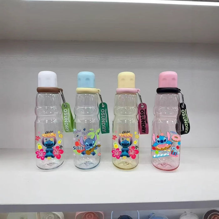 Wholesale cartoon plastic cup large capacity handle Tumblers cup