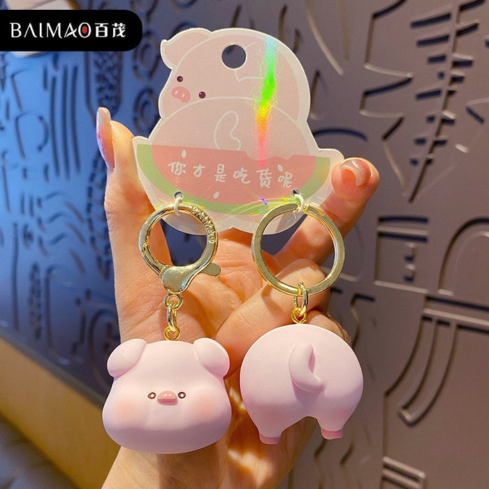 Wholesale Original Couple Keychain Cute and Exquisite Resin Doll Keychain Pendant Gift