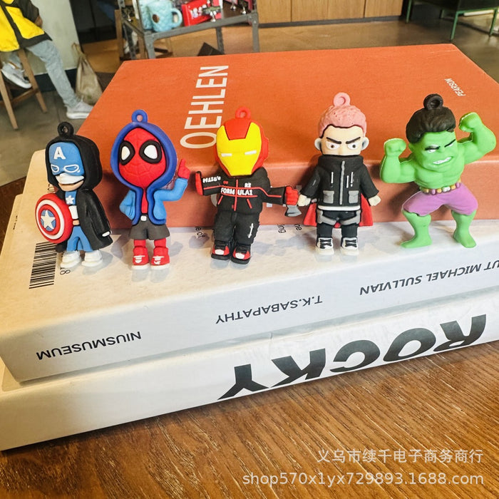 Wholesale Cartoon keychain, pendant, decorative ornament, archaeological figurine