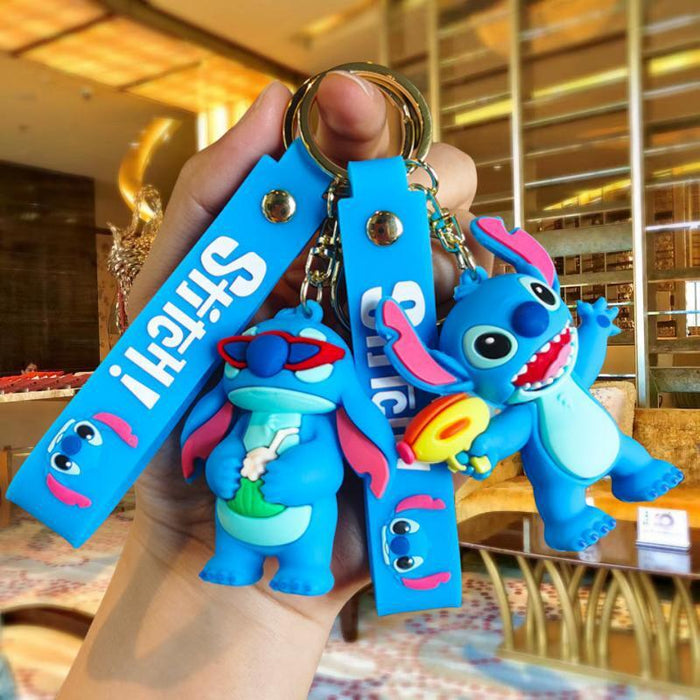 Wholesale Silicone Cartoon Keychain JDC-KC-MingT240