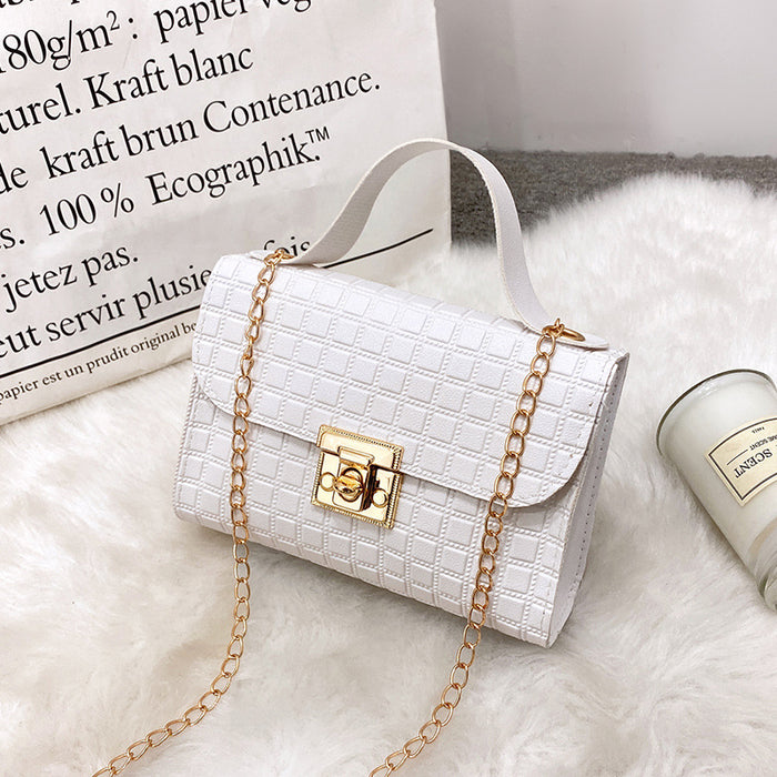 Wholesale Spring New Fashion Chain Handbag Women's Single Shoulder Phone Bag Small Crossbody Coin Purse JDC-SD-HongY012