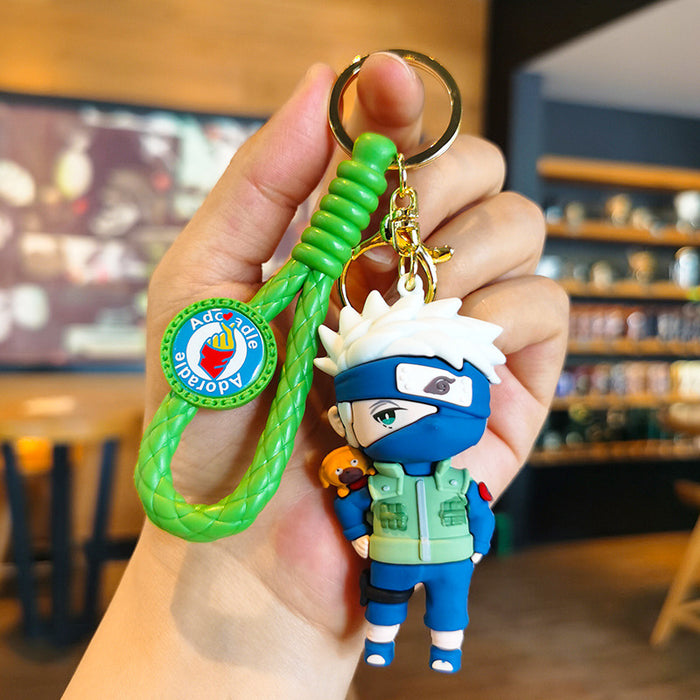 Wholesale Rubber Cartoon Doll Keychain JDC-KC-Tingm195