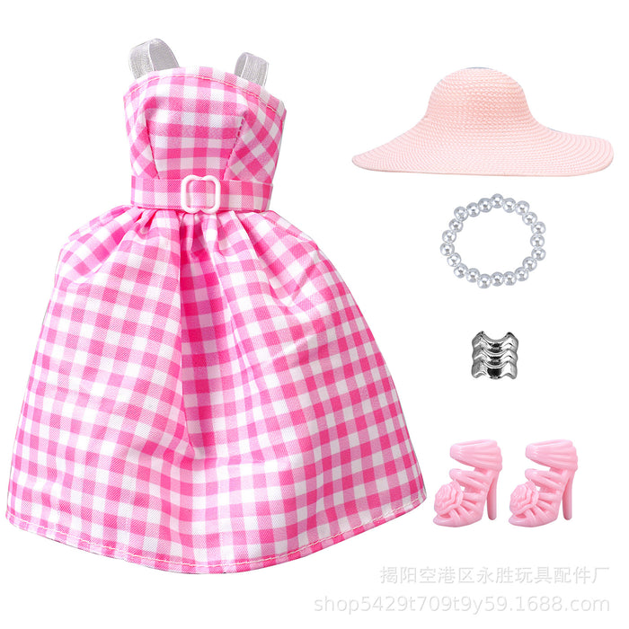 Wholesale Doll clothing design movie with model couple doll clothes