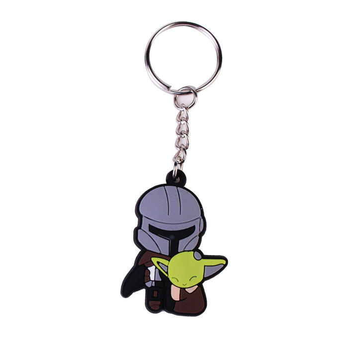 Wholesale 10pcs Creative Cartoon Alien PVC Keychains JDC-KC-MiLai006