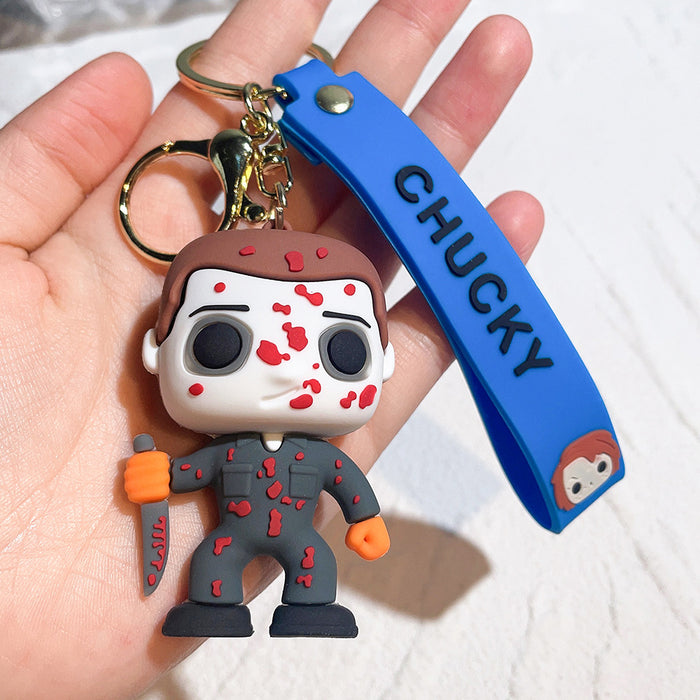 Wholesale Horror series killer keychain
