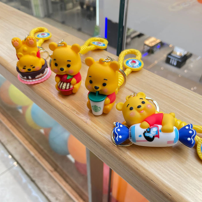 Wholesale Keychain Cartoon Doll Couple Bag Pendant Car Keychain Cute Small Gift Wholesale