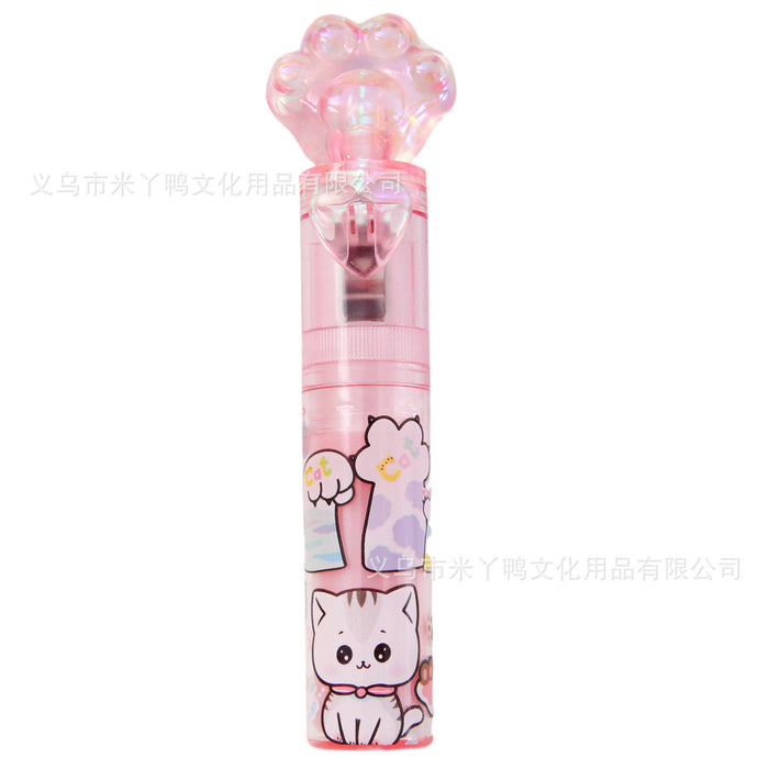 Wholesale Glowing Crystal Cat Claw Eraser