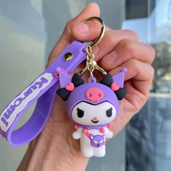 Wholesale Music Keychain Cute Doll Car Keychain Bag Pendant Small Gift