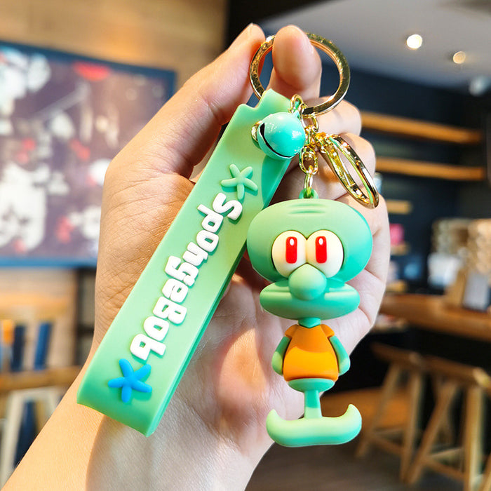 Wholesale Cartoon Doll Silicone Keychain JDC-KC-Tingm220